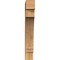 Ekena Millwork Imperial Block Rough Sawn Bracket, Western Red Cedar, 6"W x 30"D x 42"H BKT06X30X42IMP05RWR - alternate 3